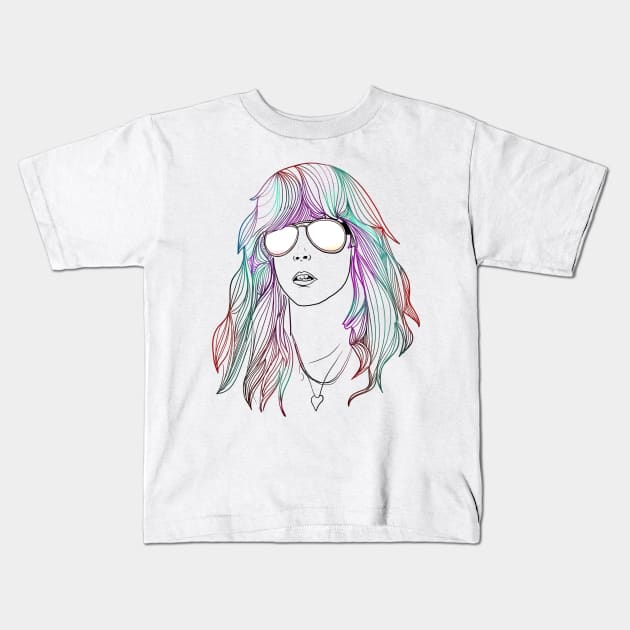 Stevie Kids T-Shirt by Anthony Statham